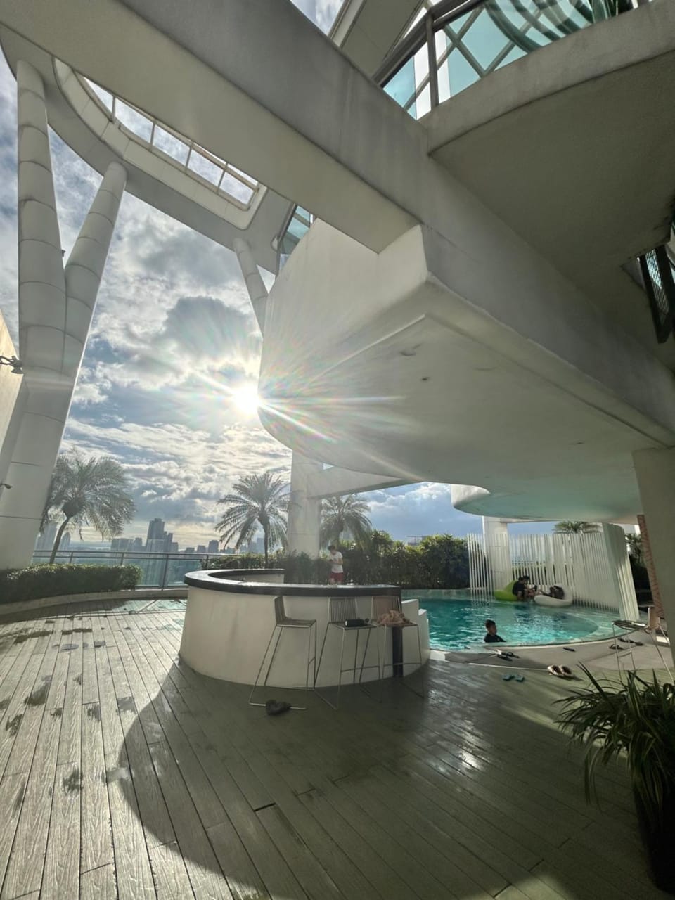 Pool view