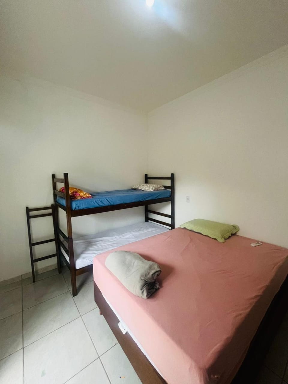 Photo of the whole room, bunk bed
