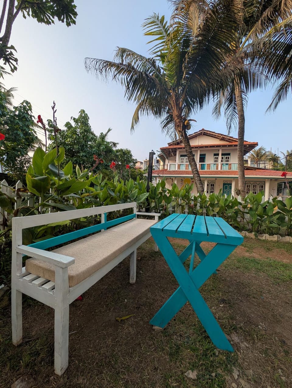 Property building, Garden view