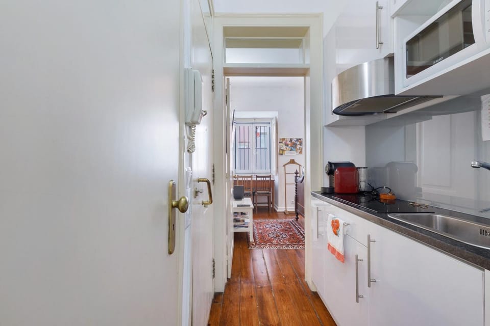 Kitchen or kitchenette, Living room