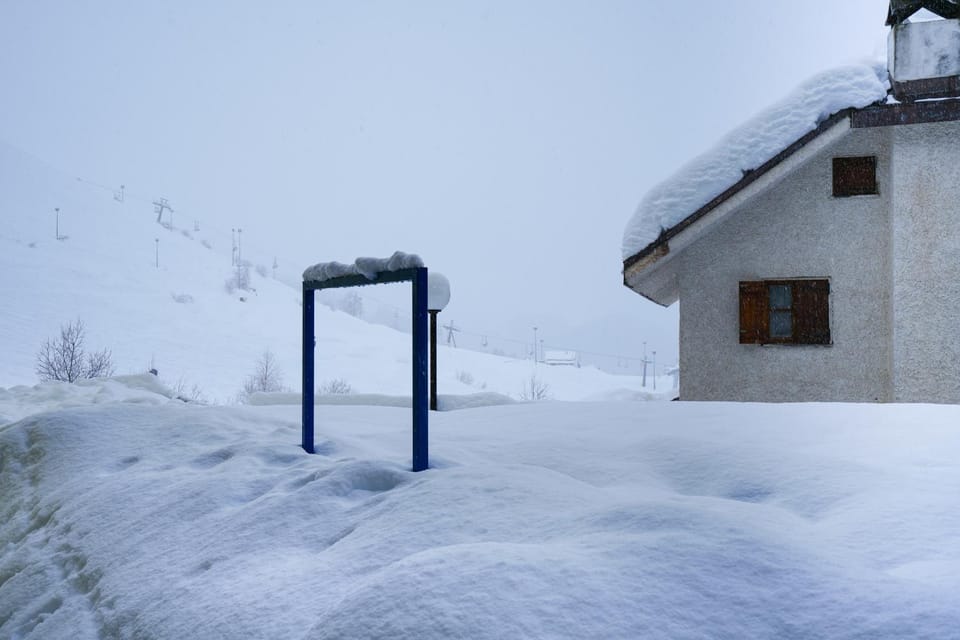 Property building, Day, Natural landscape, Winter