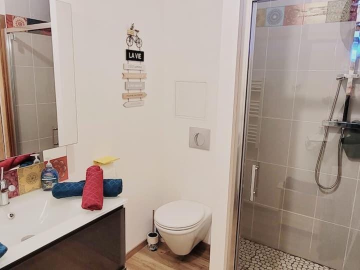 Shower, Toilet, Bathroom