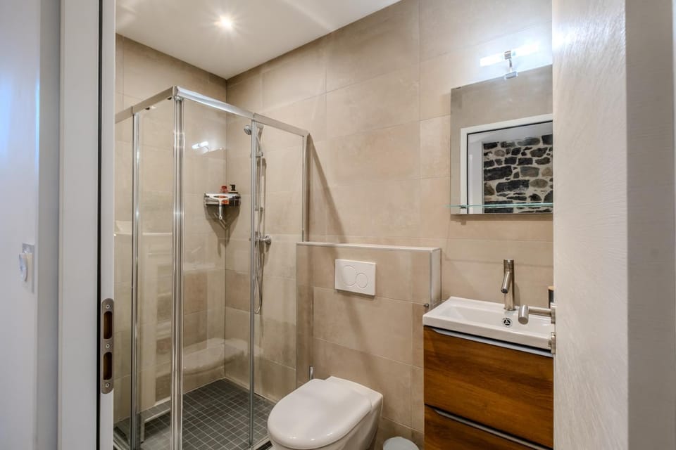 Shower, Toilet, Bathroom, towels