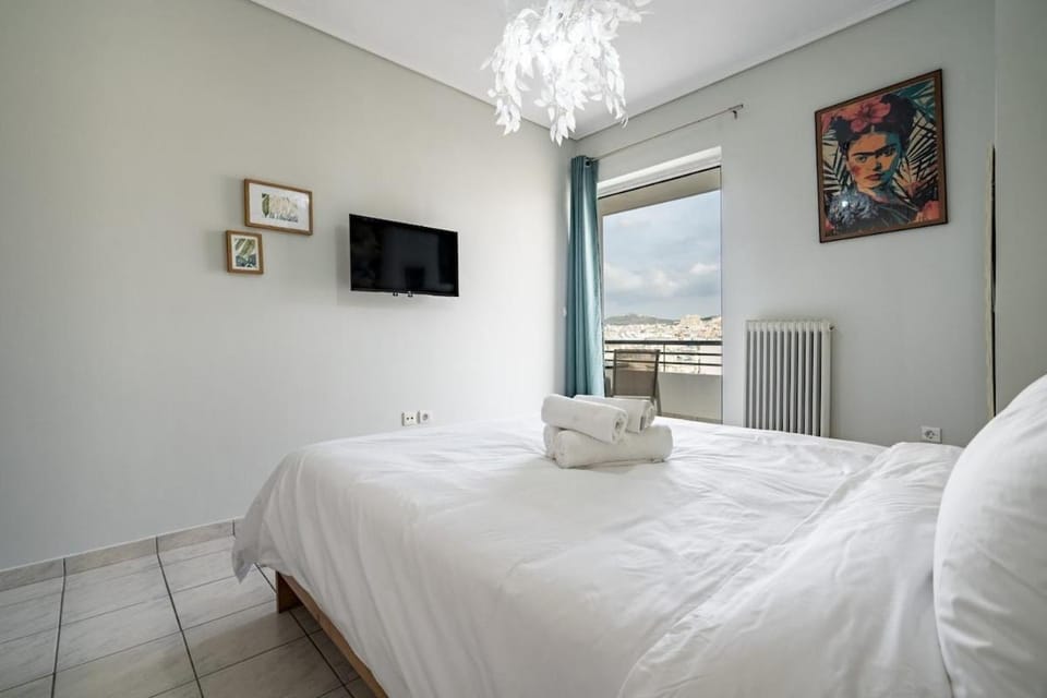 Family 2BRM Flat in Patissia-Acropolis View by ΜΡS Apartment in Athens