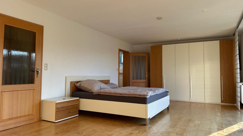 Bed, Photo of the whole room, Bedroom, wardrobe