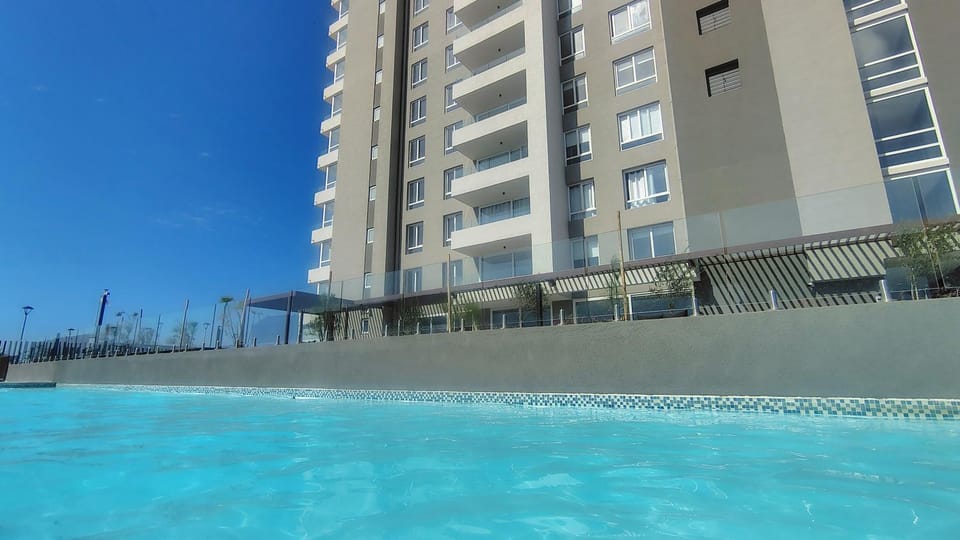 Property building, Pool view, Swimming pool