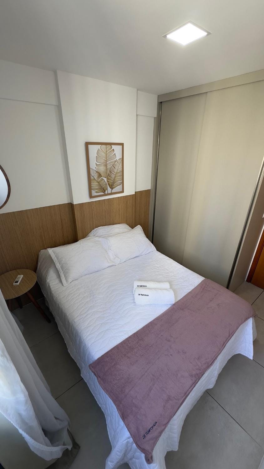 Bed, Photo of the whole room, Bedroom, towels, wardrobe