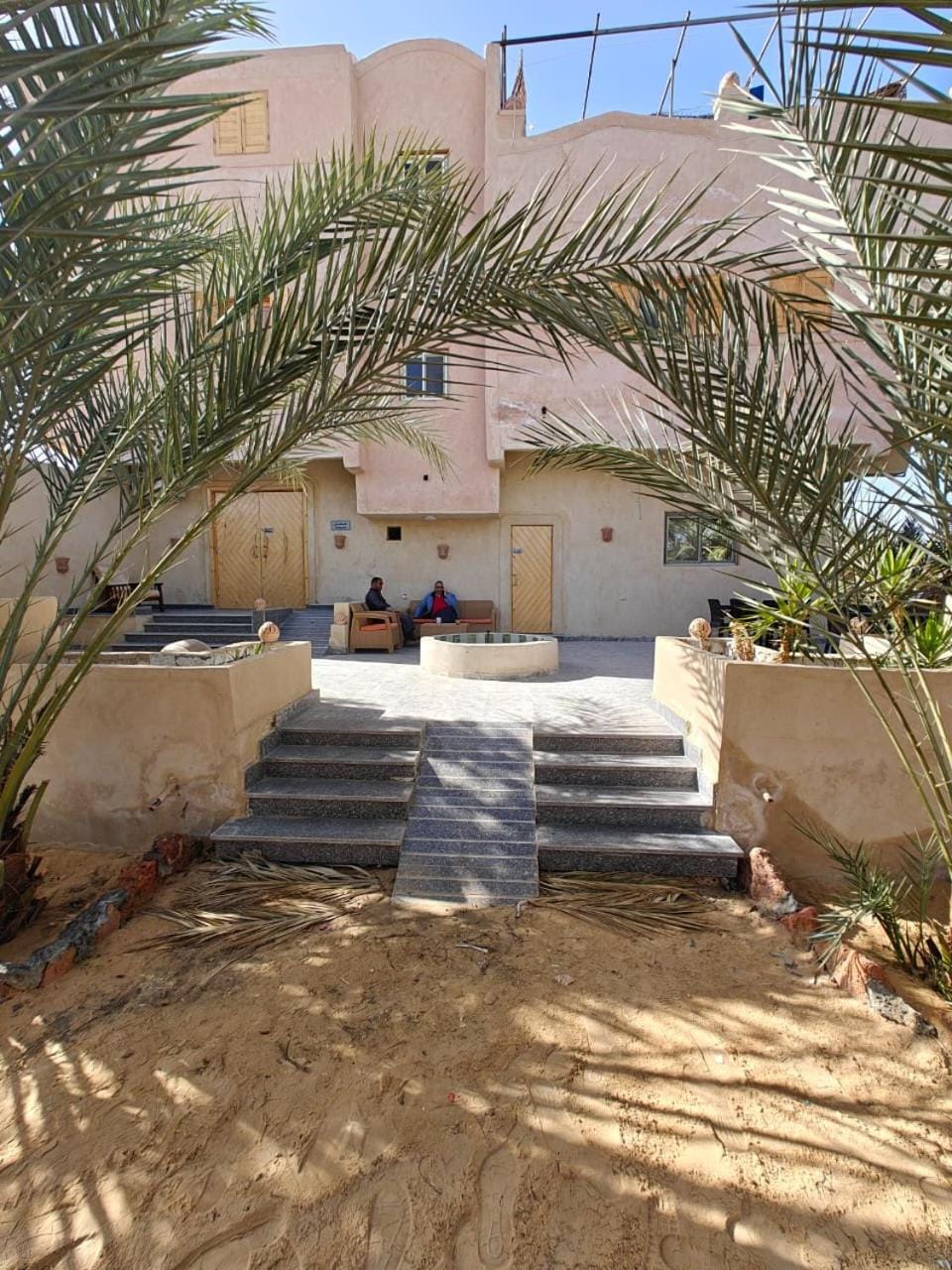 Property building, Garden view