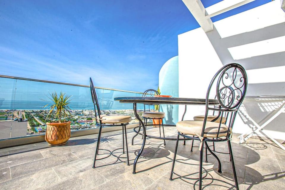 Sea View Apartment with Private Jacuzzi Tamraght Apartment in Souss-Massa