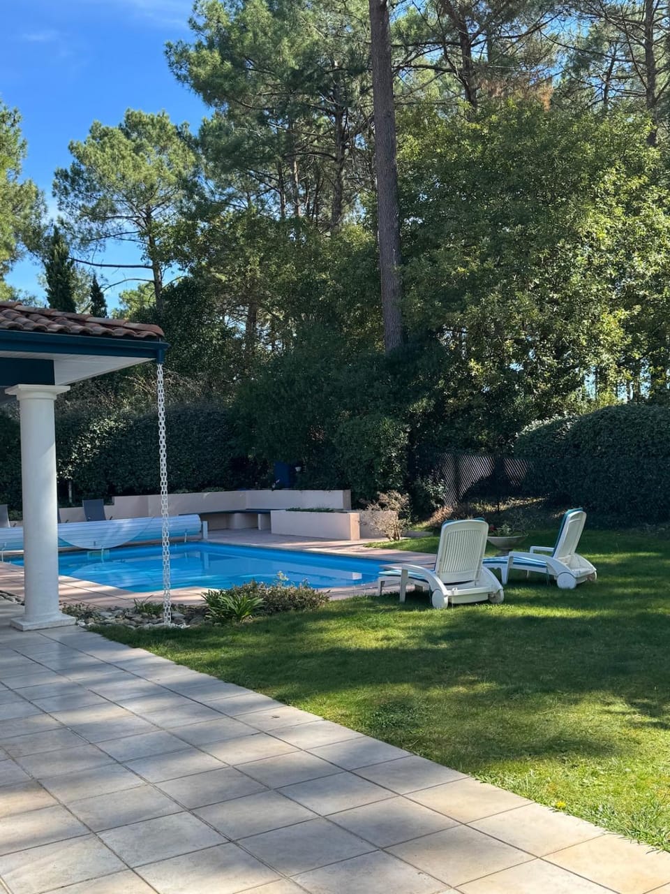 Villa 3 étoiles piscine chauffée 6 pers Biscarrosse Lac Villa in Biscarrosse