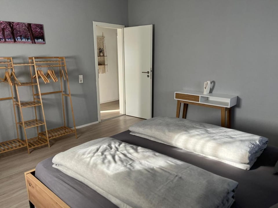 Bed, Photo of the whole room, Bedroom, wardrobe