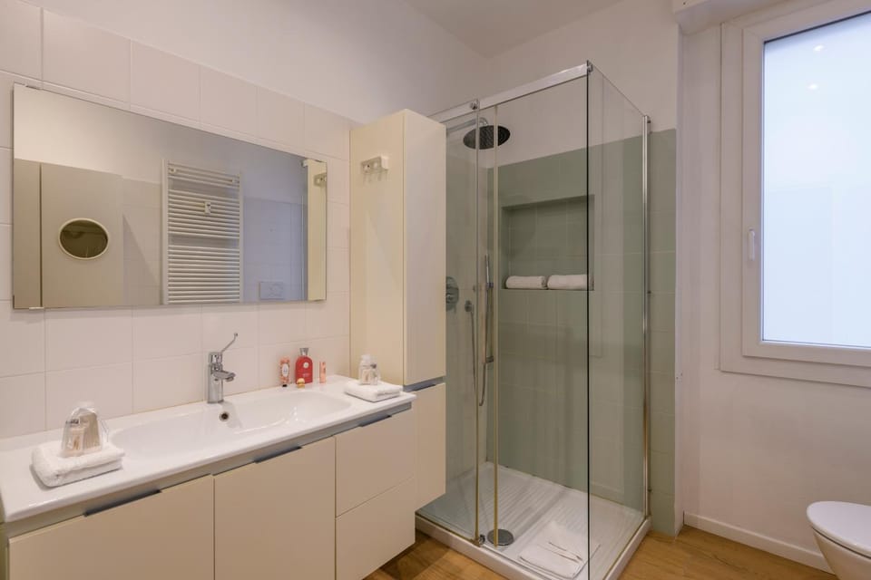 Shower, Toilet, Bathroom, towels