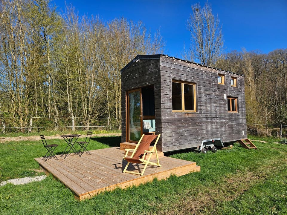 Tiny house à la ferme House in La Perrière