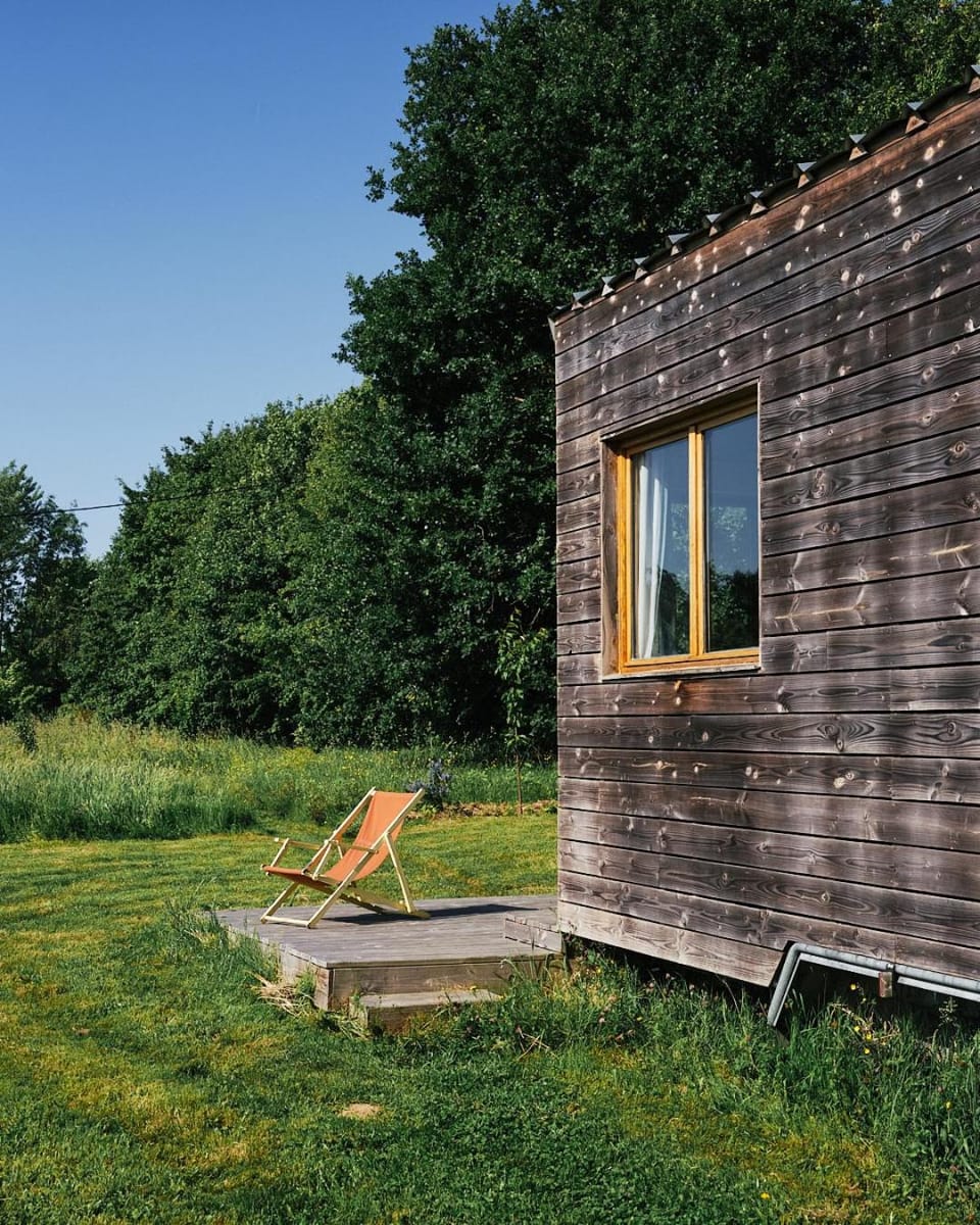 Tiny house à la ferme House in La Perrière