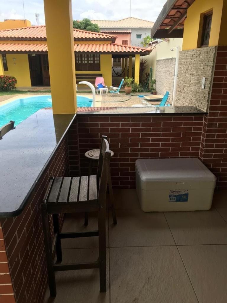 Casa da família- piscina, pizza e churrasco House in State of Bahia