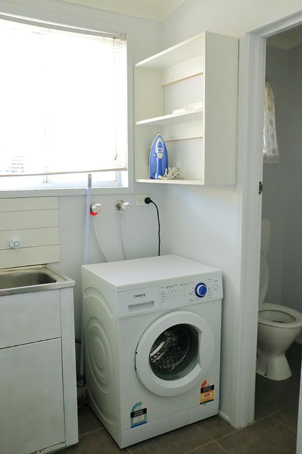 Area and facilities, washing machine