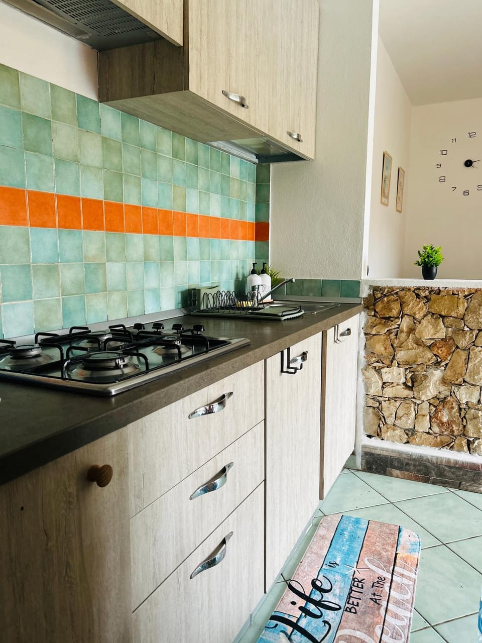 Santa Maria, 4min to Beach - Pool, AC, WiFi, De'Longhi coffee maker Apartment in Santa Maria