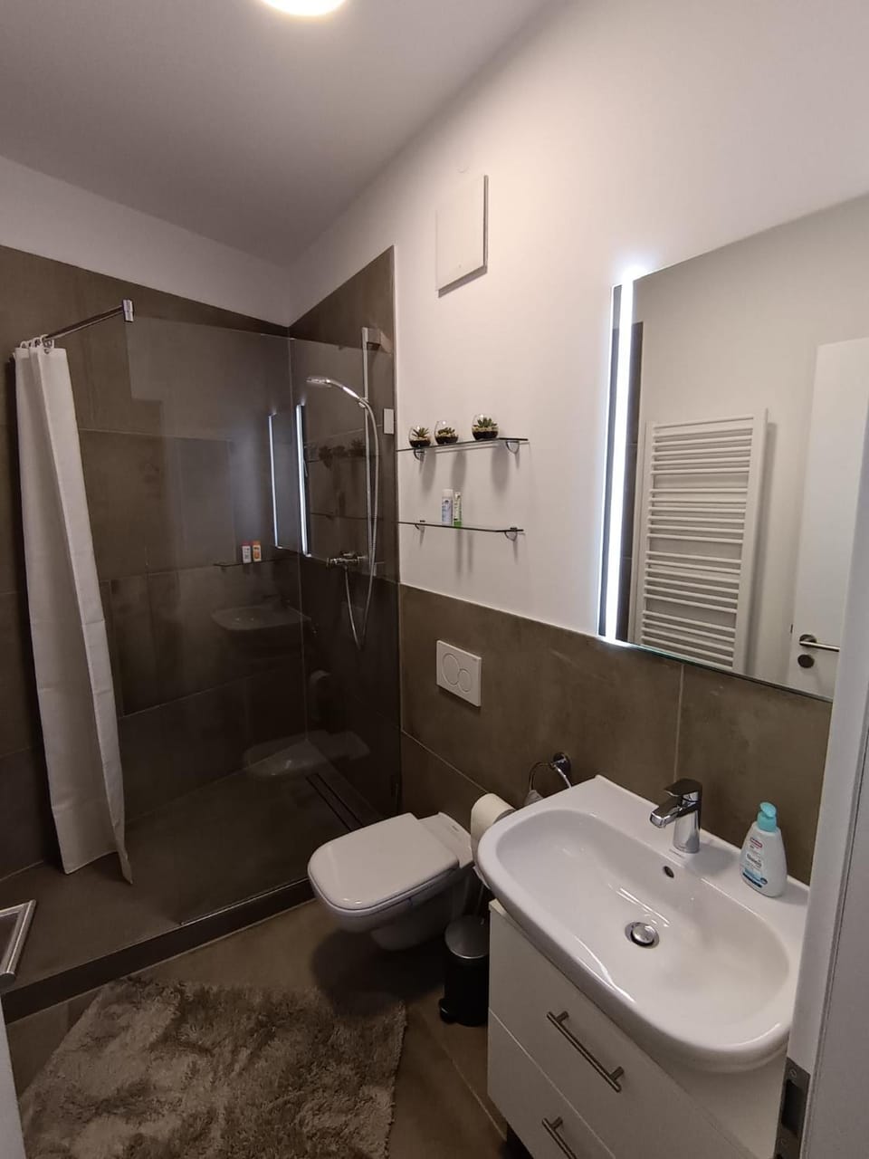 Shower, Bathroom, towels