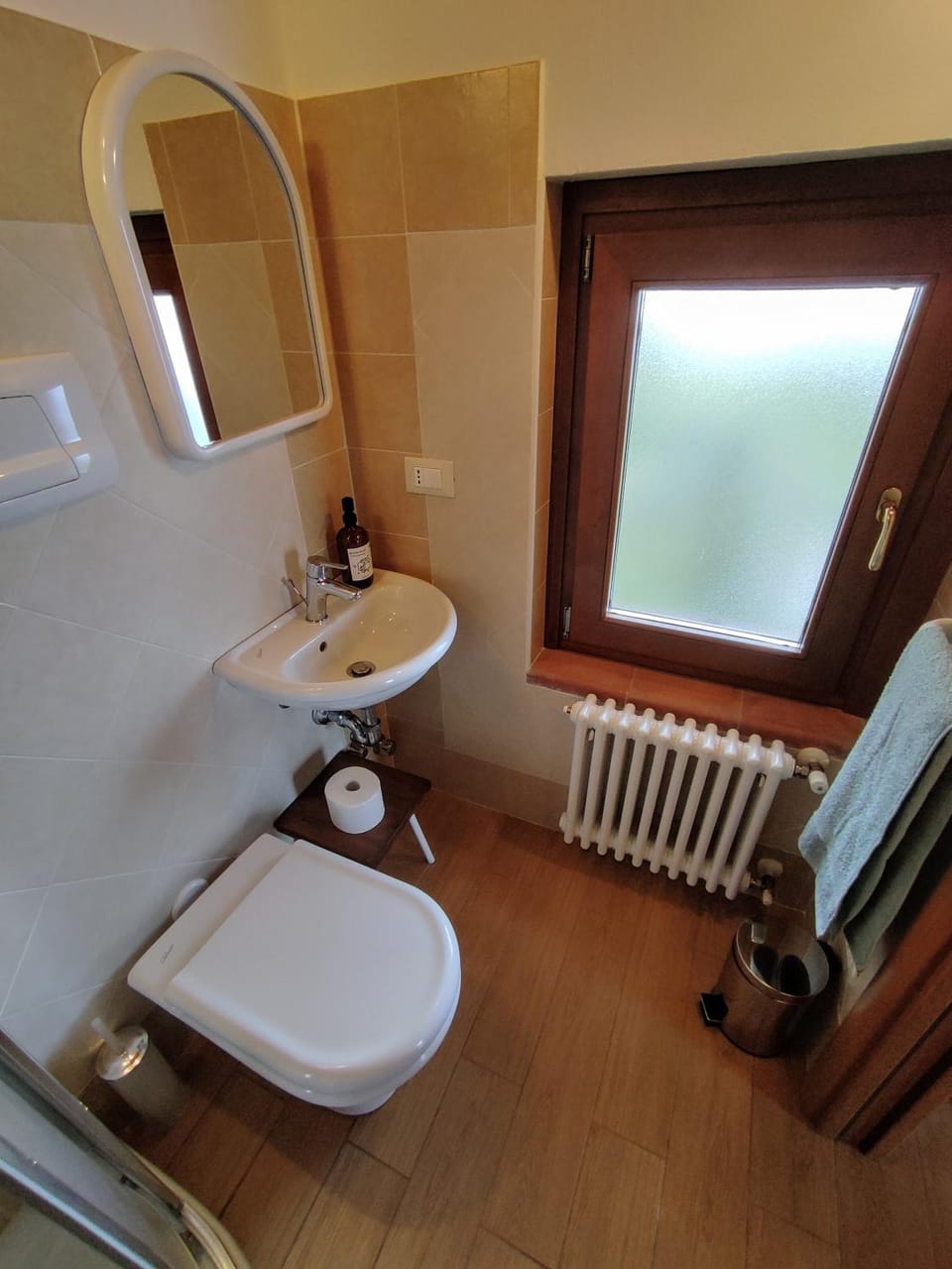 Toilet, Bathroom, towels