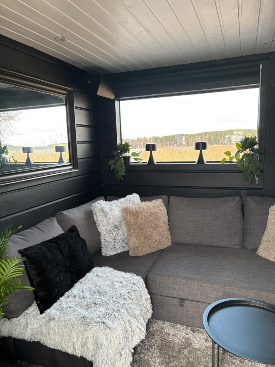Worlds Only Luxury Glass Igloo Sauna Houseboat Villa in Finland