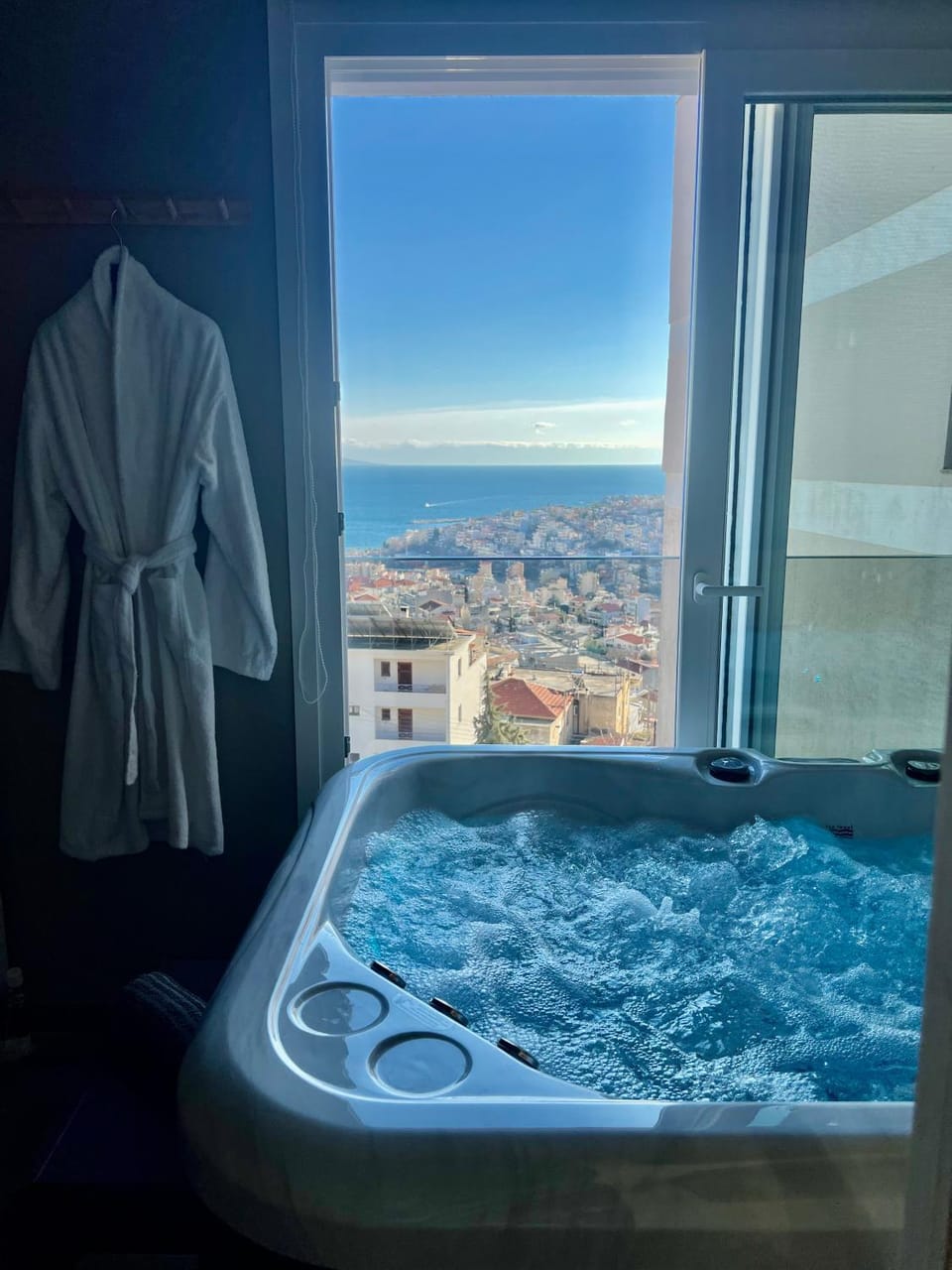 Hot Tub, View (from property/room), City view, Sea view