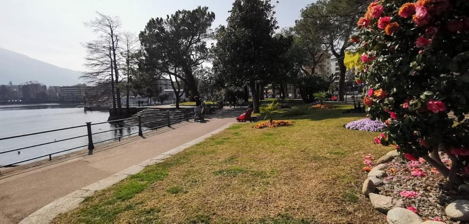 Lake Maggiore Waterfront Retreat - Walking distance to Everything Apartment in Locarno