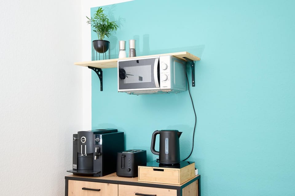 Coffee/tea facilities, Kitchen or kitchenette, toaster