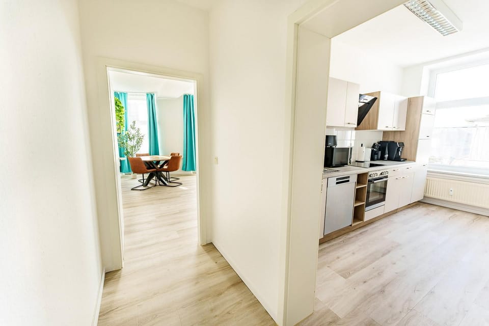 Modernes Apartment für 5 Personen mit Privatüarkplatz - Wlan und Kaffeevollautomat Apartment in Wuppertal