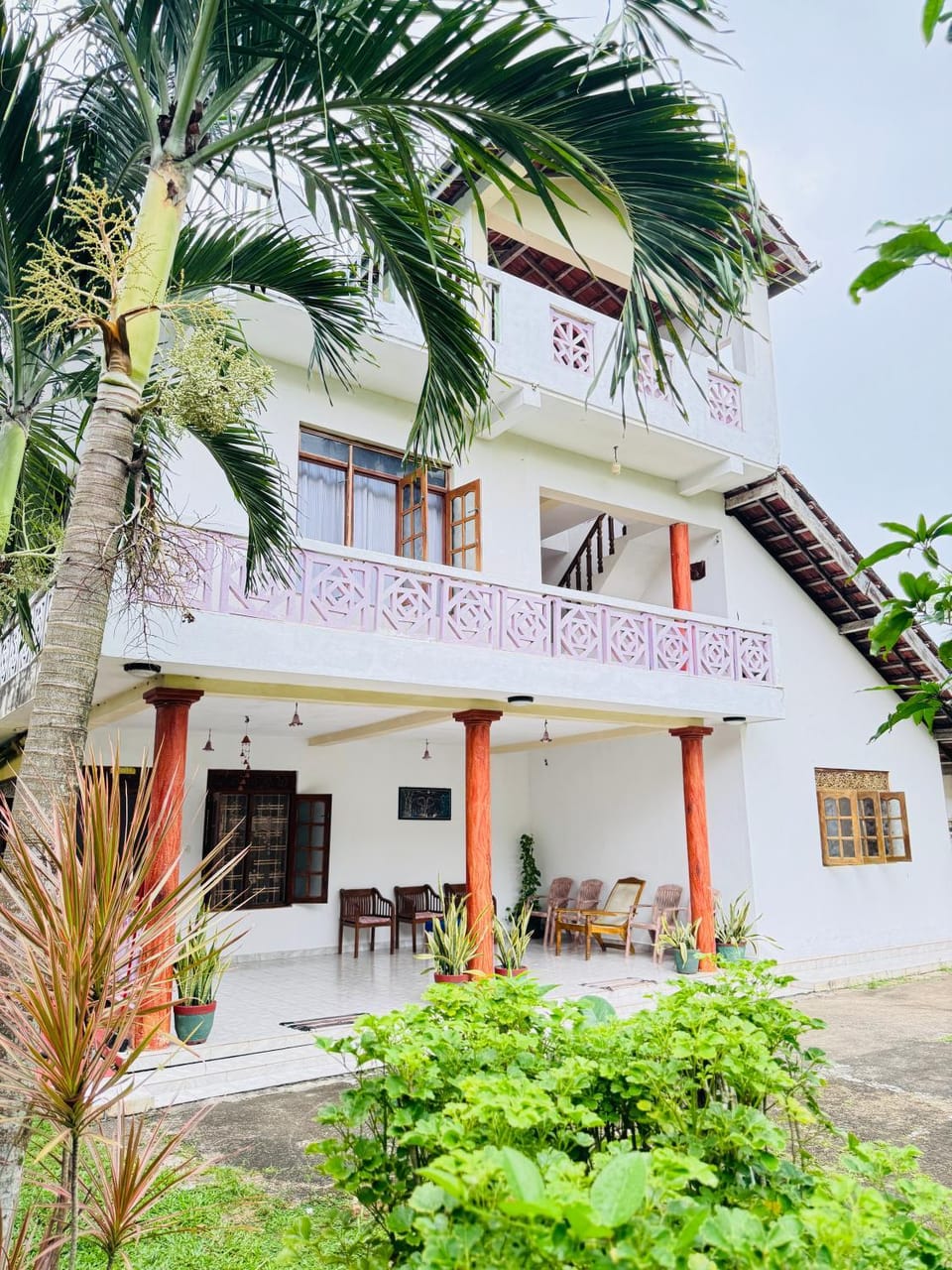Property building, Garden view
