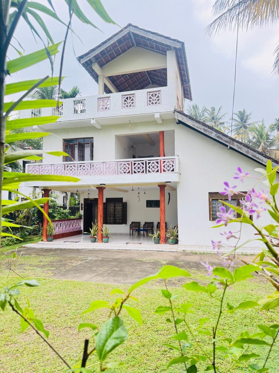 Property building, Garden view