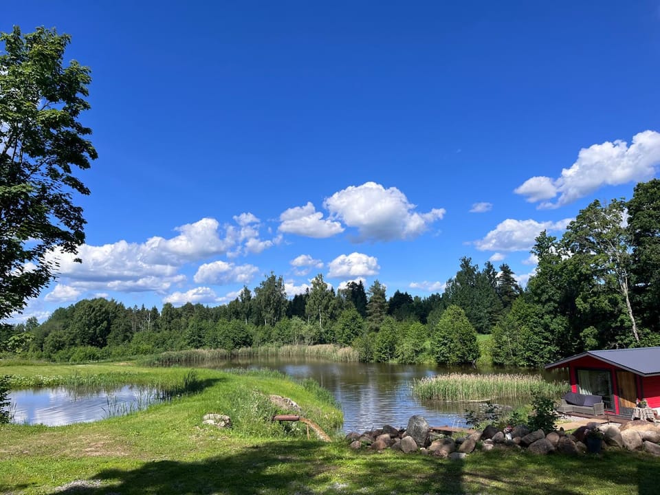 Mõnus puhkemajake Lõuna-Eestis House in Estonia
