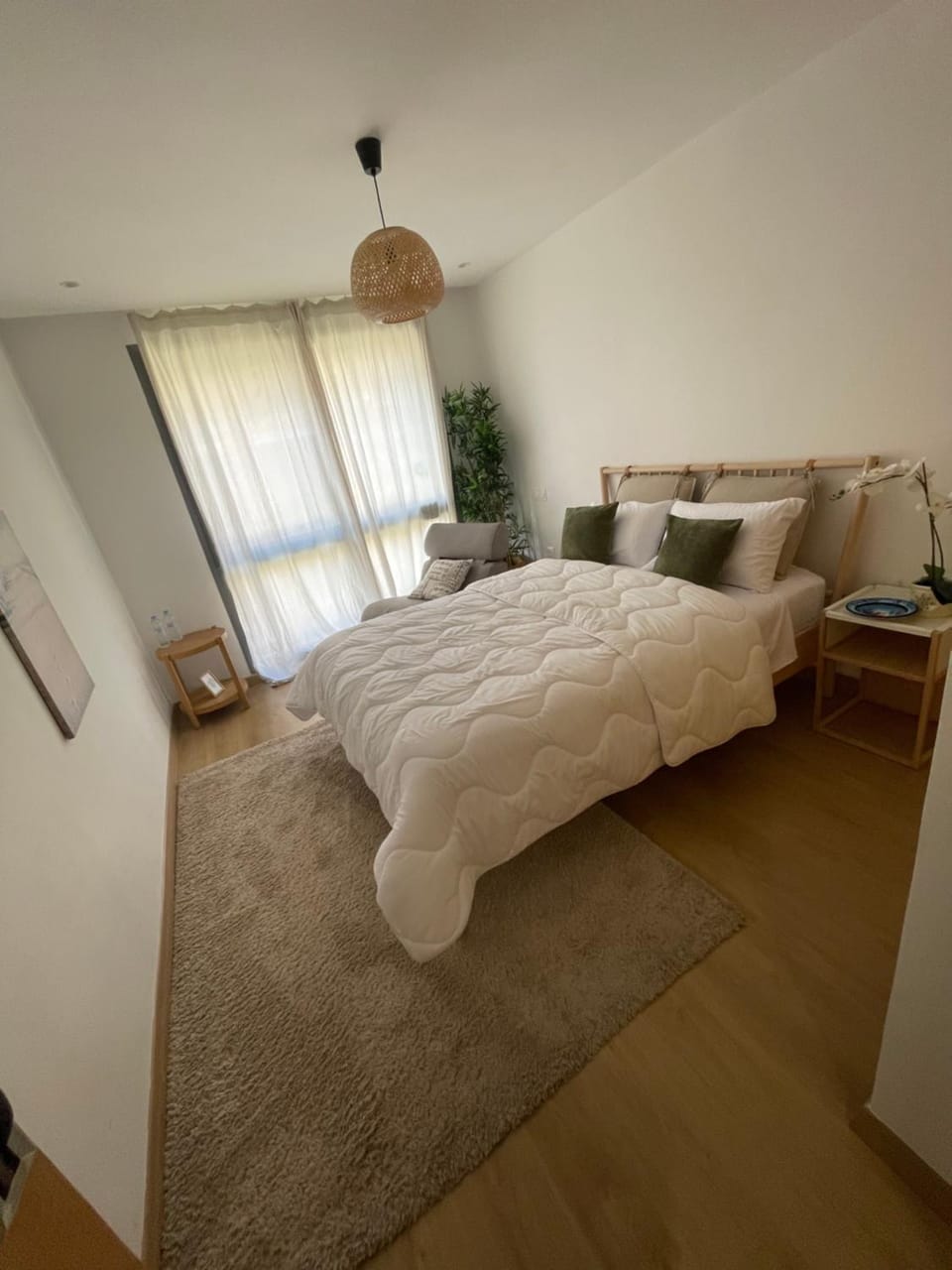 Private Room,living room, Piscine & Parking en cohabitation avec le hôte seulement Apartment in Casablanca-Settat