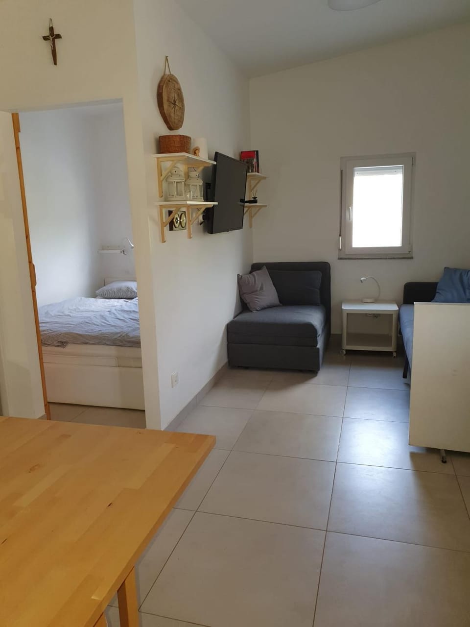 Living room, Bedroom