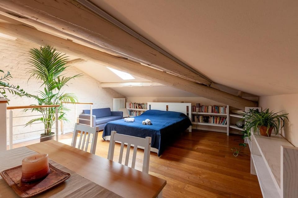 Romantica mansarda con terrazzino sui tetti di Parma Apartment in Parma
