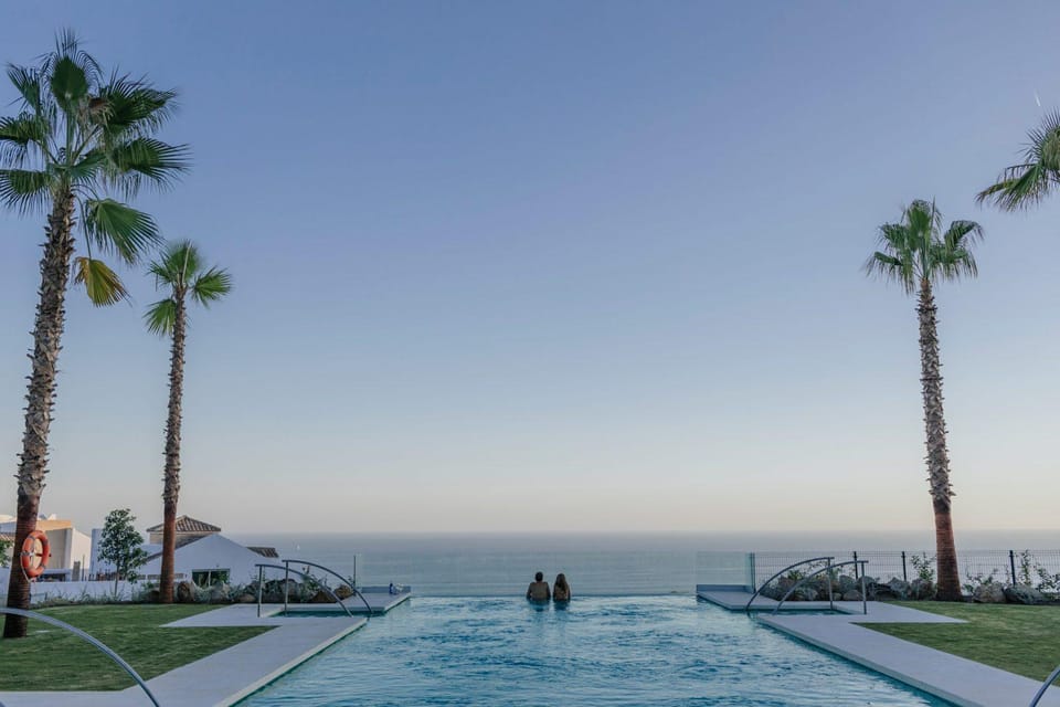 Pool view, Sea view, Swimming pool