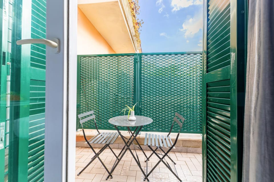 Property building, Patio