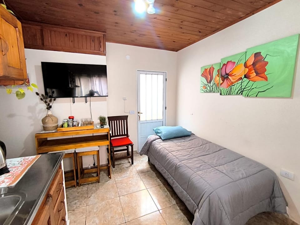Bed, TV and multimedia, Living room