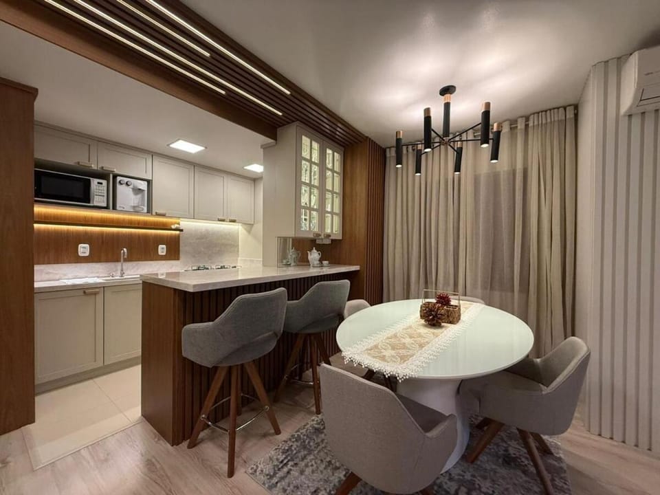 Aconchegante apto com vista para Catedral Apartment in Canela