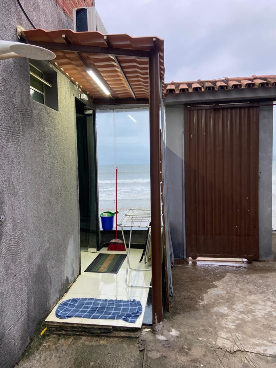Patio, Natural landscape, Sea view