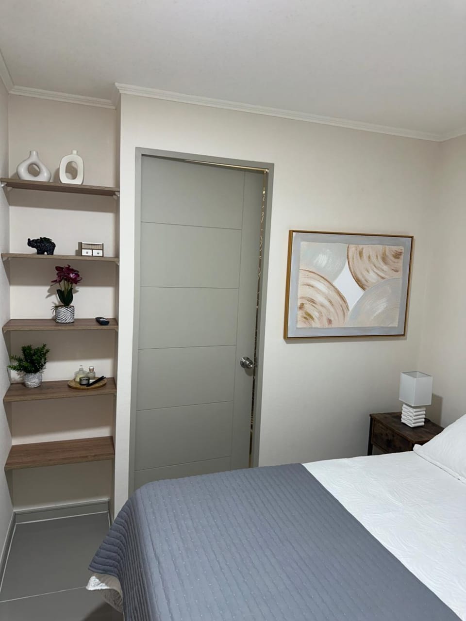 Bed, Photo of the whole room, Bedroom, wardrobe