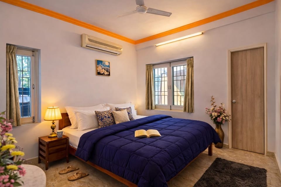 2 BHK Sunrise Suite in Luxe Lakeview Apartment Villa in City center Apartment in Udaipur