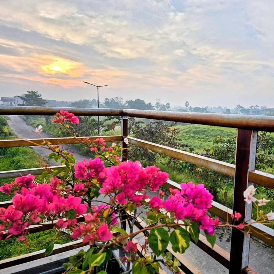 Spring, Balcony/Terrace, Sunrise