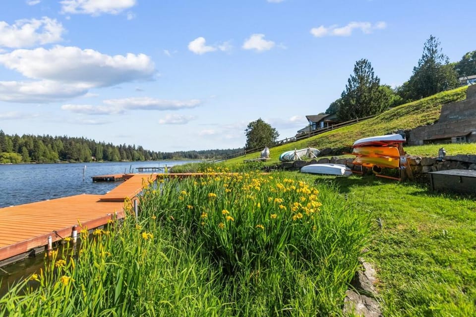 Natural landscape, Beach, Lake view