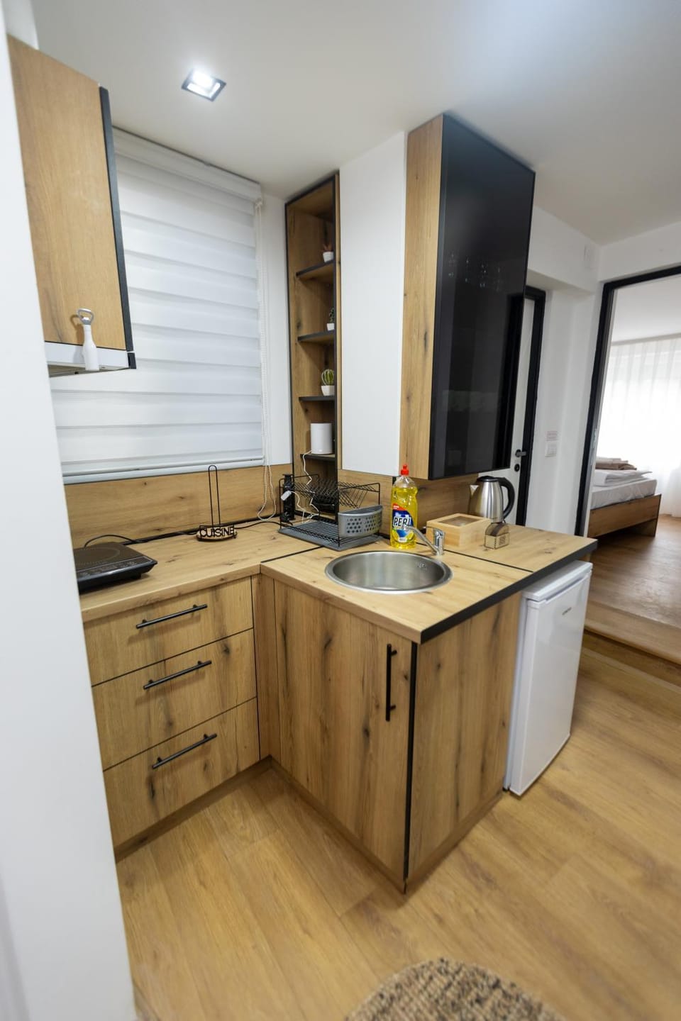 Kitchen or kitchenette, kitchen
