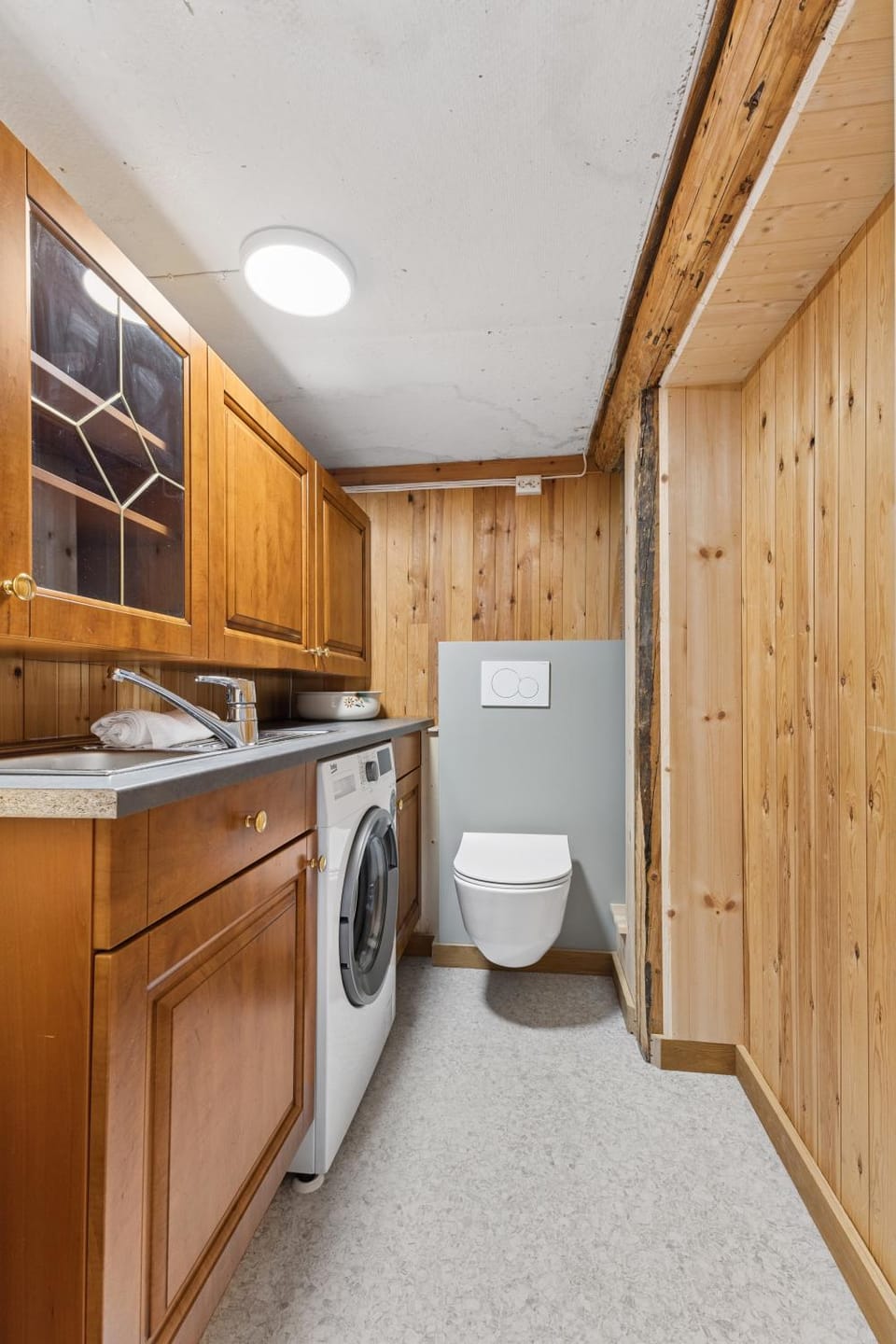 Toilet, washing machine