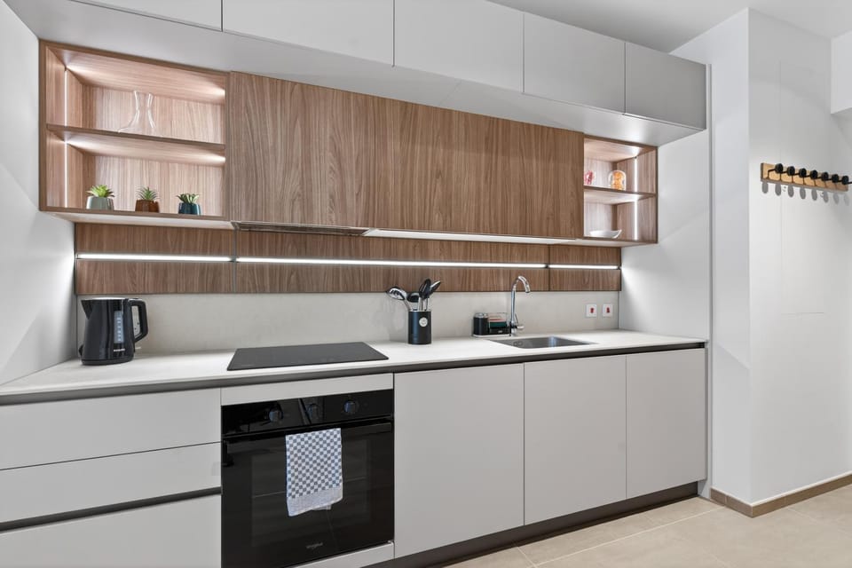 Kitchen or kitchenette, kitchen