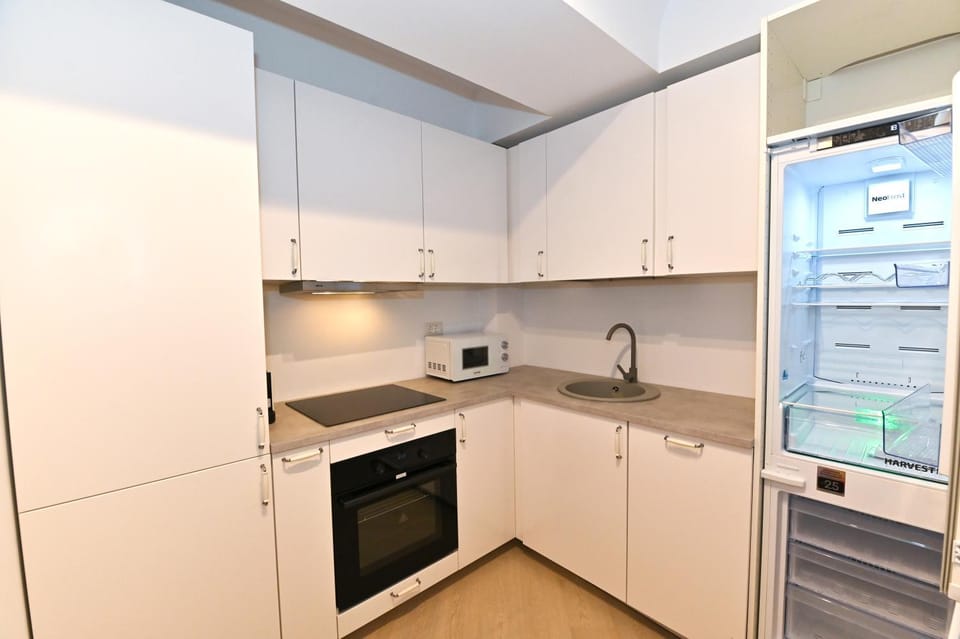 Kitchen or kitchenette, kitchen