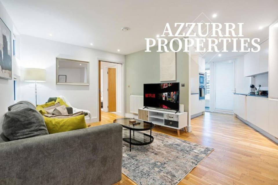 Living room, kitchen