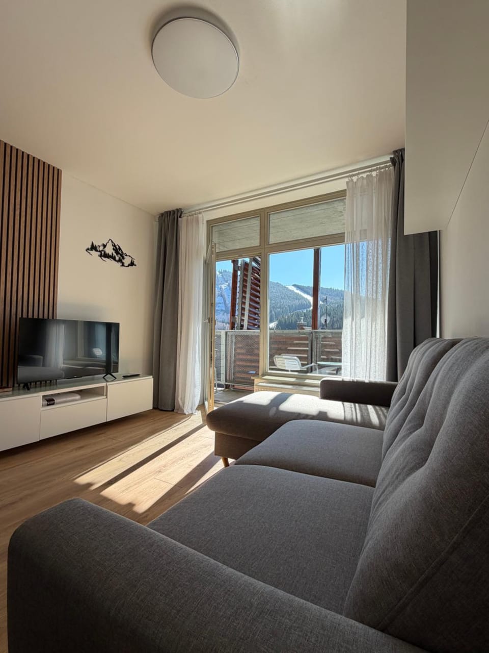 Patio, Patio, Communal lounge/ TV room, Day, Natural landscape, Ski School, Ski School, Skiing, Skiing, TV and multimedia, Balcony/Terrace, Balcony/Terrace, Living room, Seating area, Mountain view, Mountain view, furniture