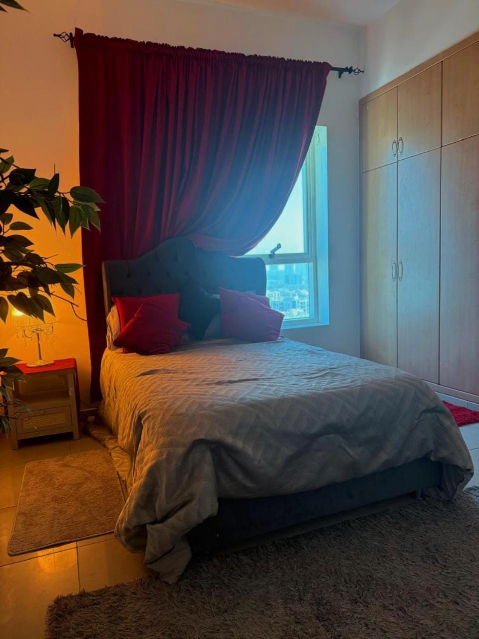 Bed, Bedroom, wardrobe